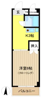 ヒルサイドケイユ―【3階】の間取り
