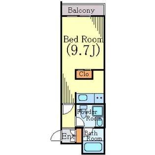 TKフラッツ渋谷【2階】の間取り