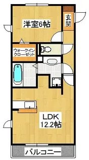 ディエゴ西船【2階】の間取り