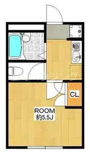 カームビレッジ【1階】の間取り