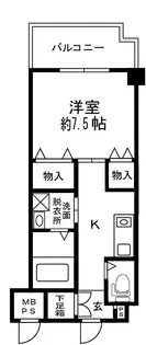 ガーデンハイム5【1階】の間取り
