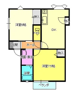 Villaグランメール【2階】の間取り