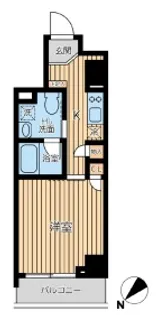 東京都台東区蔵前2【マンション】の間取り