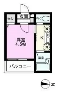 メルディア柴又B【2階】の間取り