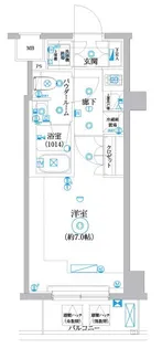 セジョリ横浜鶴見III【9階】の間取り