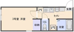 グロース淵野辺【1階】の間取り