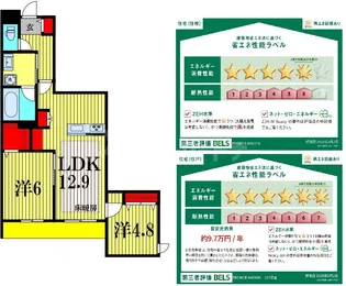 プレミアメゾン【1階】の間取り