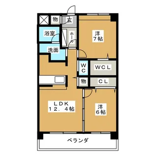 Palais Robert【4階】の間取り