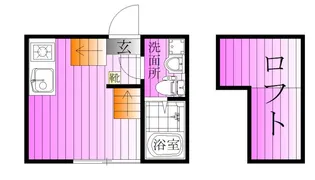 グランシャリオ金町【2階】の間取り