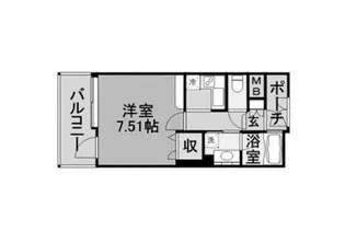 アイビースクエア【7階】の間取り