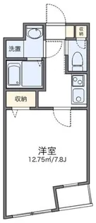 レオパレスエクセルカーサ平和台【1階】の間取り