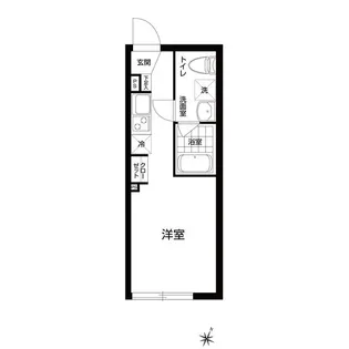 PASEO代田橋【5階】の間取り