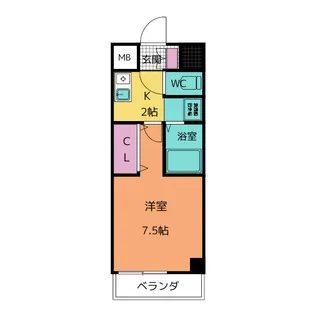 IBはら【7階】の間取り