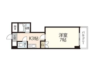 トロール吉島【2階】の間取り