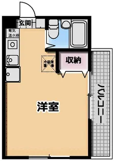 グランデール三井【3階】の間取り