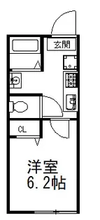 シャルロット幕張【2階】の間取り