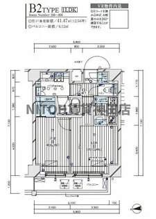 メインステージ入谷V【4階】の間取り