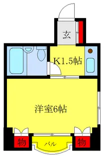 山下ビル【4階】の間取り