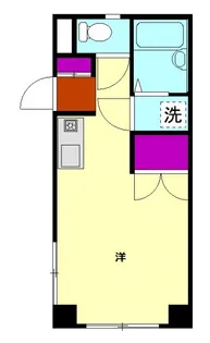 リバータウン松枝【3階】の間取り