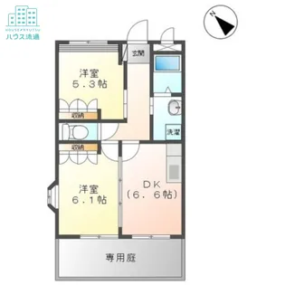 シャンティア【1階】の間取り