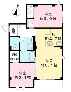東京都品川区東品川3【マンション】の間取り