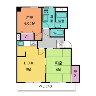 刈谷アルタイル【3階】の間取り