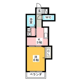 レジデンス創【2階】の間取り