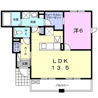 セリージェII【1階】の間取り