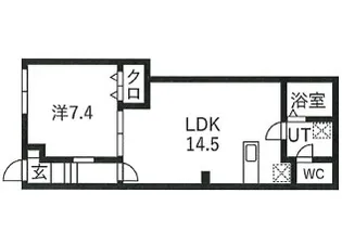 アイリス渋谷の間取り