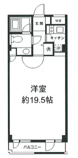 H&M南青山 イースト【2階】の間取り