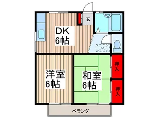 サイ・ハイツ【2階】の間取り