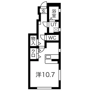 Woods valleyII(ウッドバレーII)【1階】の間取り