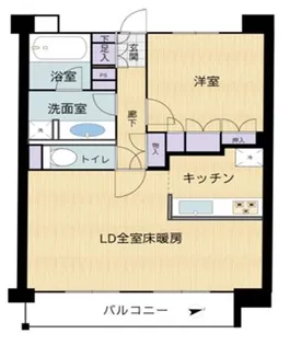 アトラス新宿柏木【3階】の間取り