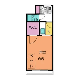グランティ桑名【5階】の間取り