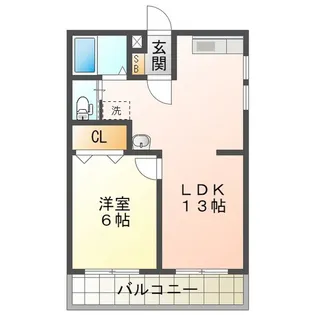 メモリーあかつき【3階】の間取り