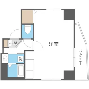 リライエンス円山【1階】の間取り