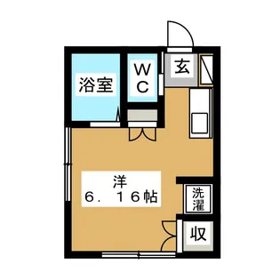 ハピネスト【1階】の間取り