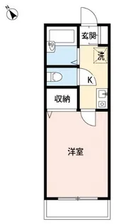 ジョイクレアA【2階】の間取り