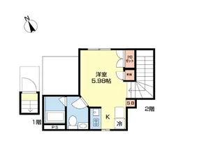 FAIR亀戸レジデンス【2階】の間取り