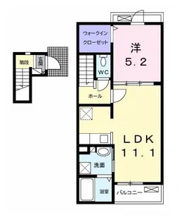 Primroseさくら荘【2階】の間取り
