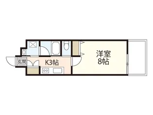 L’s東荒神【2階】の間取り