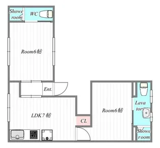 梅香コーポ B号室【3階】の間取り