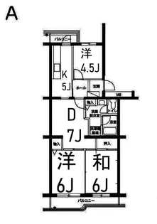 シーブリーズ金沢【2階】の間取り