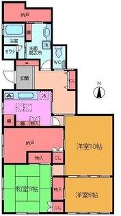 メイプルマンション【1階】の間取り