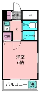 三鷹第三ビル【5階】の間取り