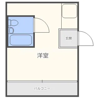 アーバンシティ岸里PART1【5階】の間取り