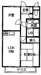 ハイツS&K パートIII【1階】の間取り