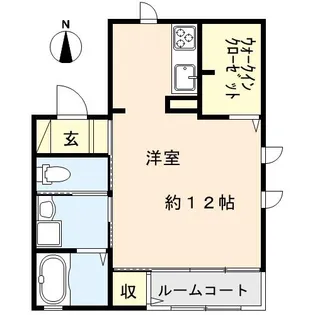 サンシャルムB【2階】の間取り