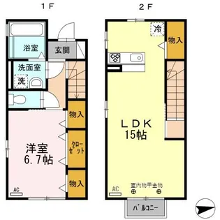 TOH【1階】の間取り