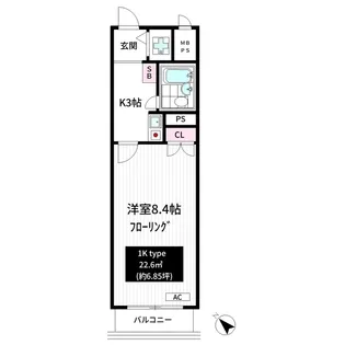 藤和シティコープ大森【2階】の間取り